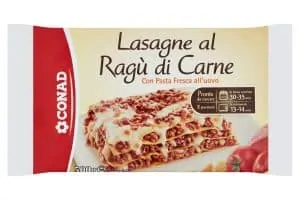 lasagne conad