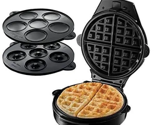 macchina per waffle piastre removibili