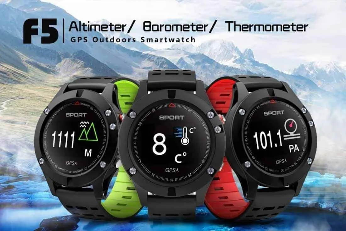 smartwatch con altimetro gps