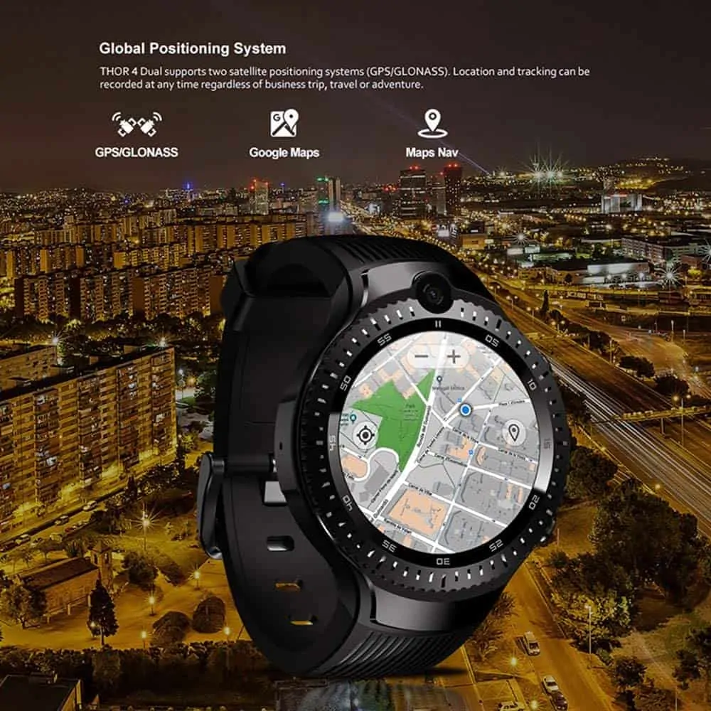 smartwatch gps maps