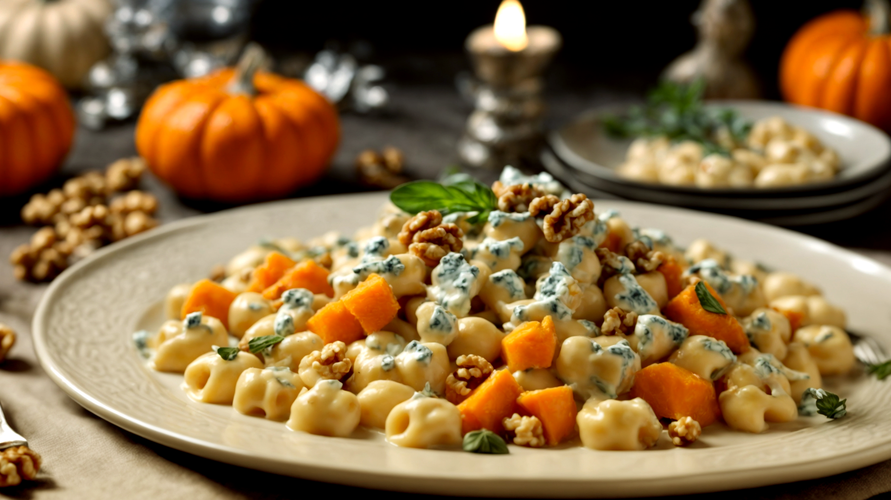 Gnocchetti zucca gorgonzola"